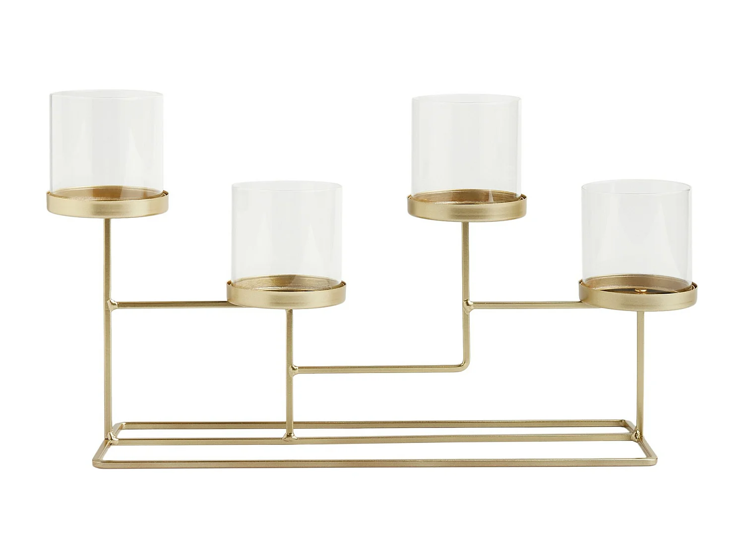 Kerzenständer Arczi mittleres Gold 23.5 x 44.5 x 13