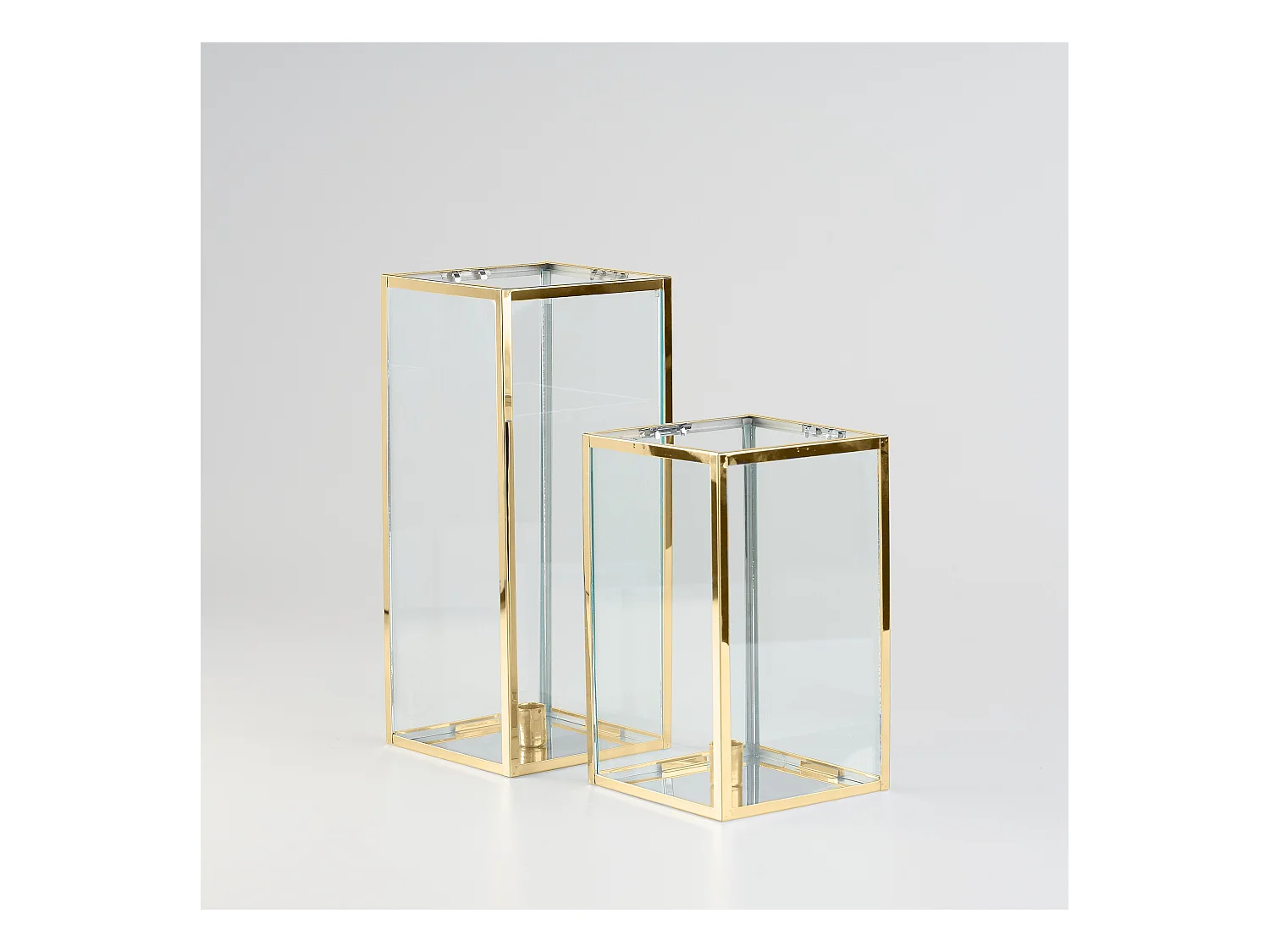 Kerzenständer Epoch Mittleres Gold 25 x 15 x 15