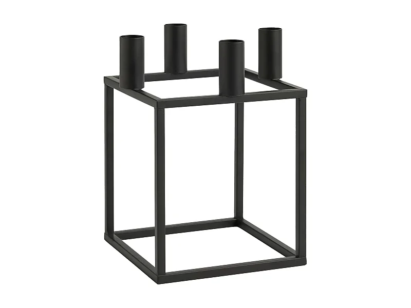 Kerzenständer Glide mittelschwarz 22 x 15.5 x 15.5