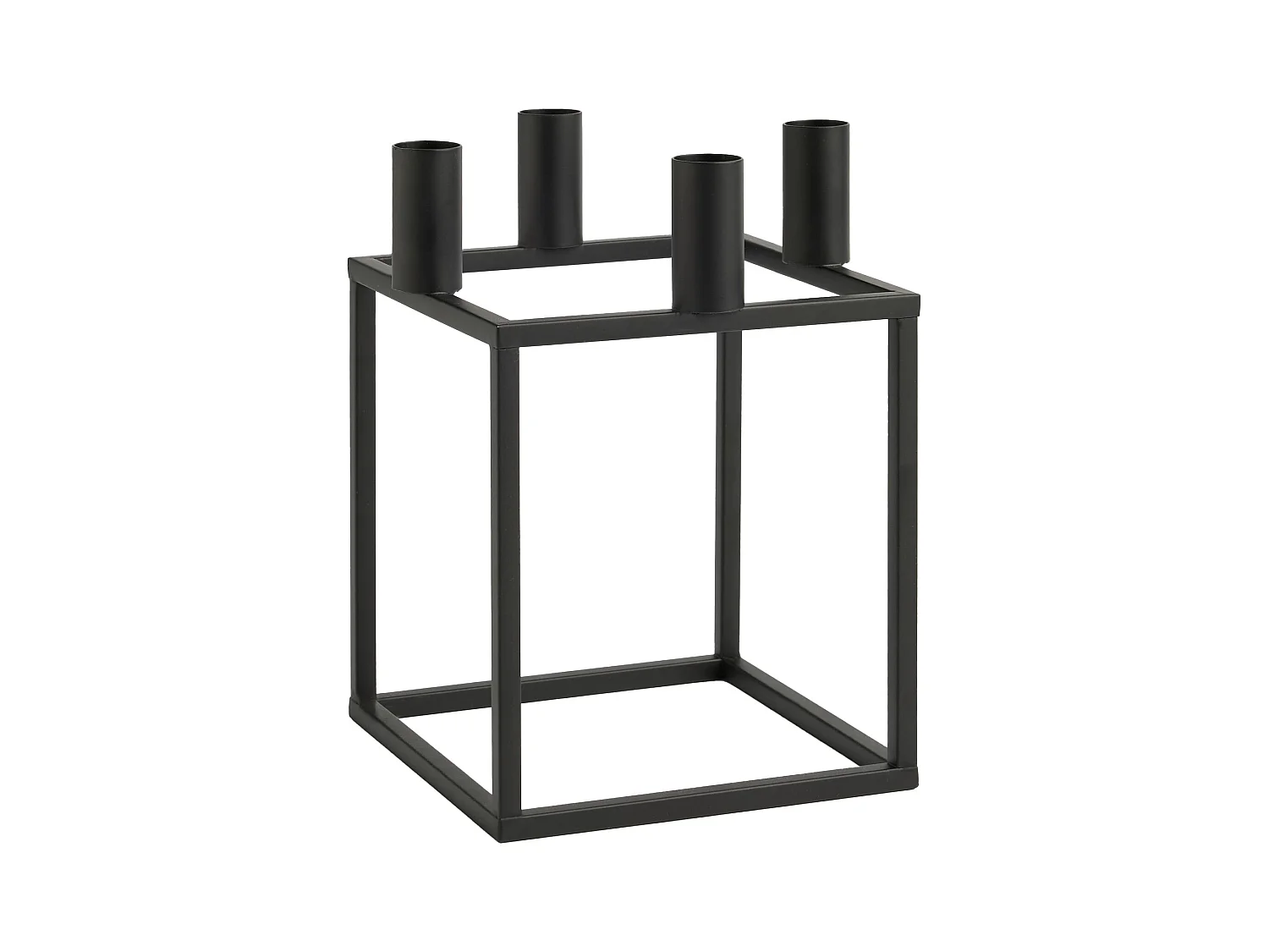 Kerzenständer Glide mittelschwarz 22 x 15.5 x 15.5