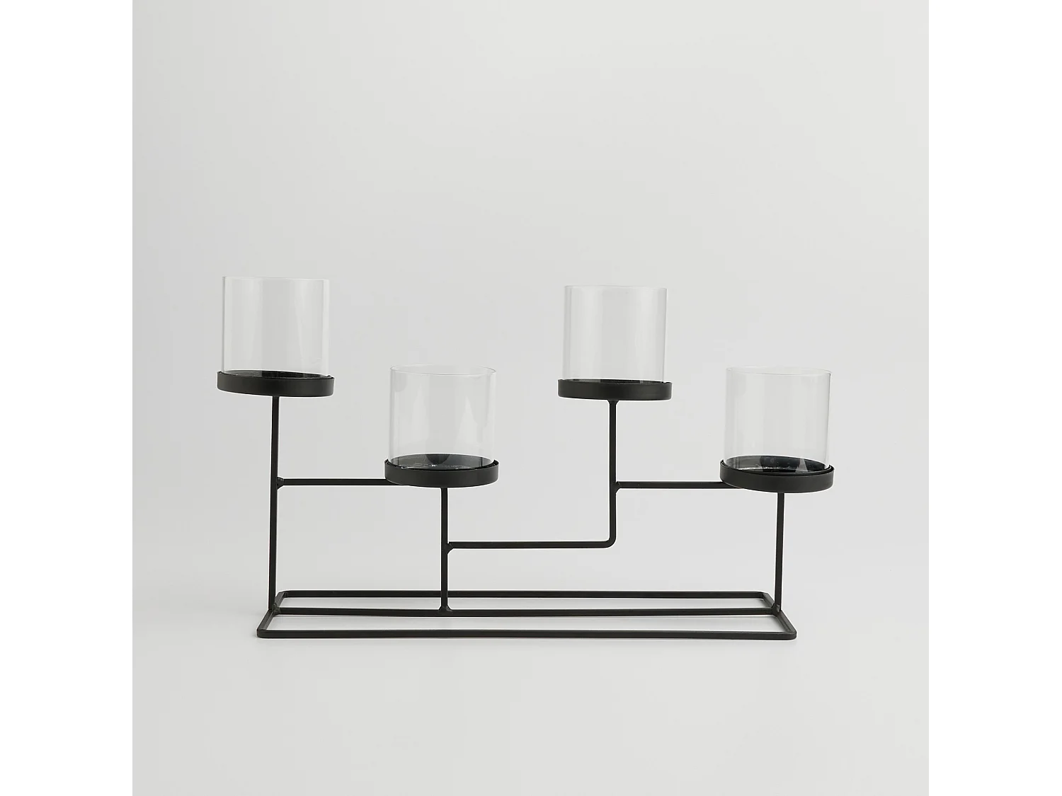 Kerzenständer Arczi mittelschwarz 24 x 45 x 13