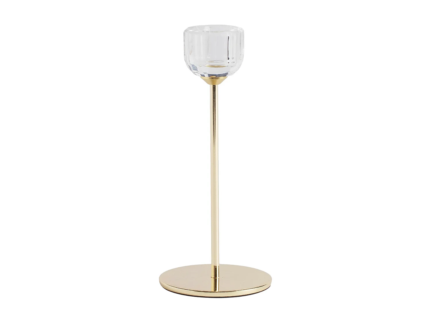 Bougeoir Gravago Or Clair 18.6 x 7.5