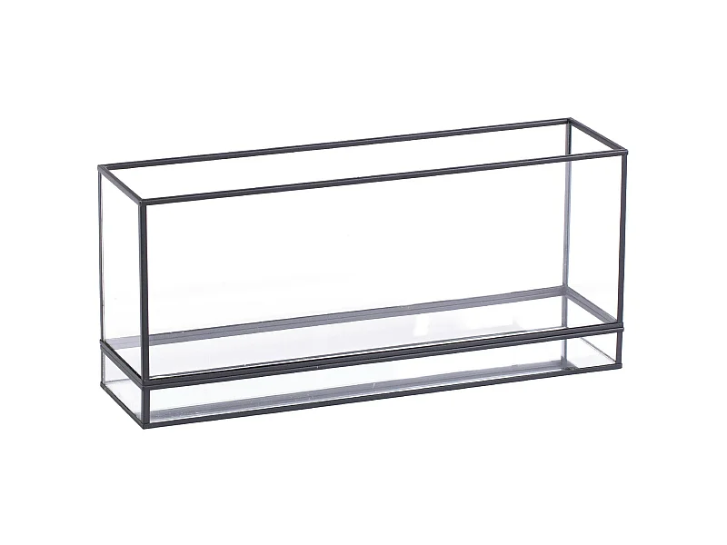 Kerzenständer Epochios mittelschwarz 16.5 x 36.5 x 9.5