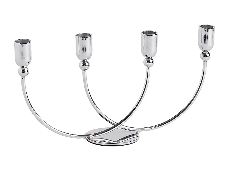 Kerzenständer Conceptosi Mittelsilber 15.5x8x31