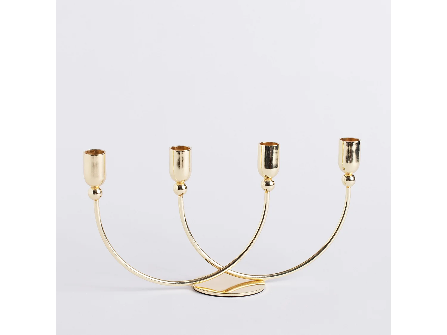 Kerzenständer Conceptosi Mittleres Gold 15.5 x 8 x 31