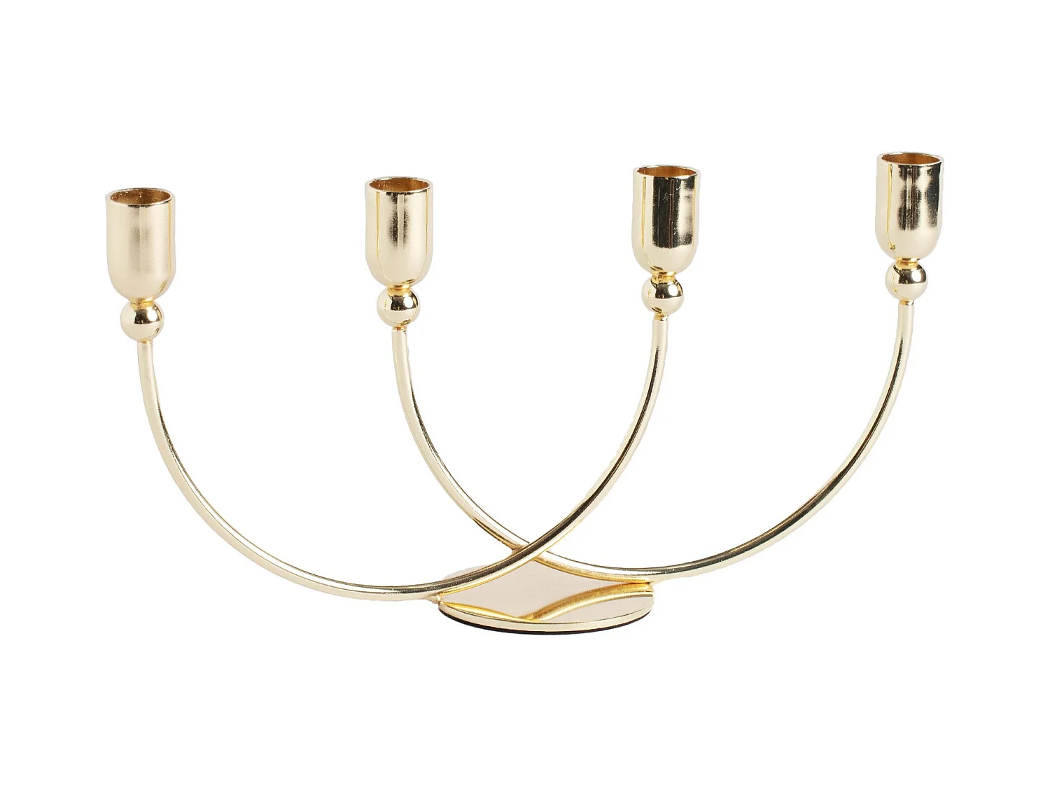 Bougeoir Conceptosi Or Moyen 15.5 x 8 x 31