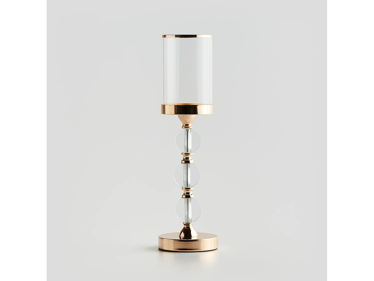 Kerzenständer Circello2 Helles Gold 42.5 x 12