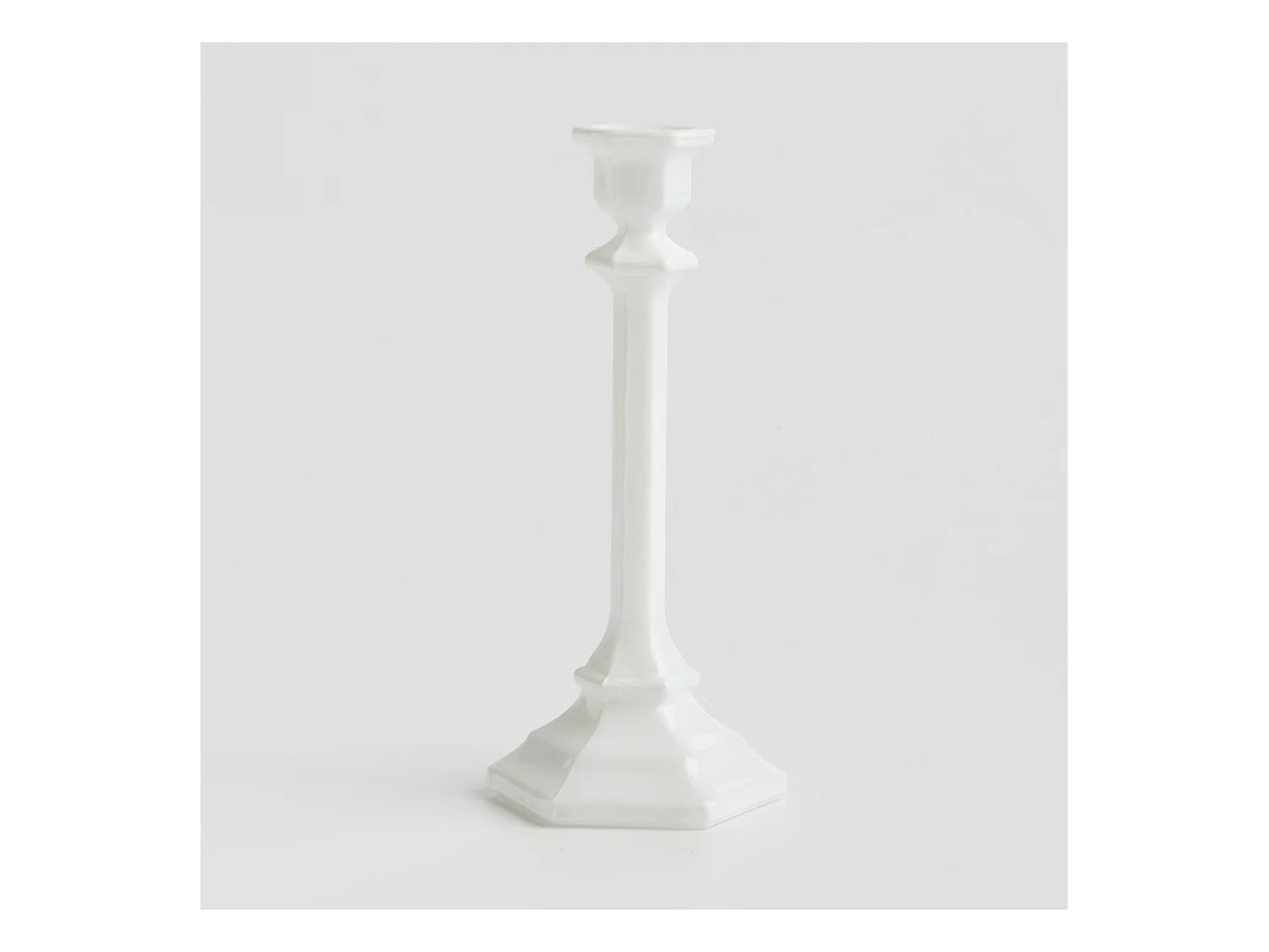 Kerzenständer Kari mittelweiß 23 x 10