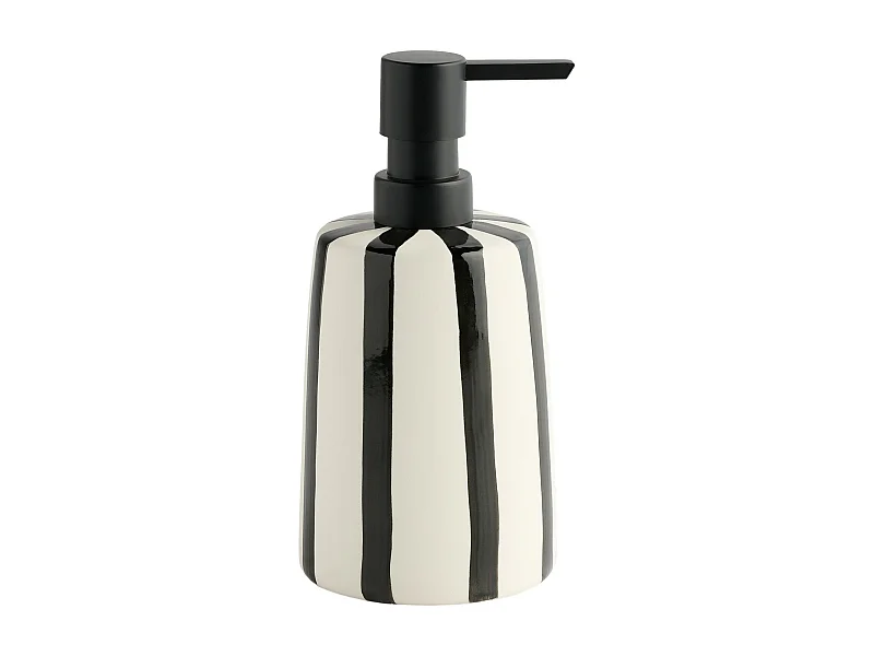 Badspender Stripeto mittelweiß 17 x 8.5