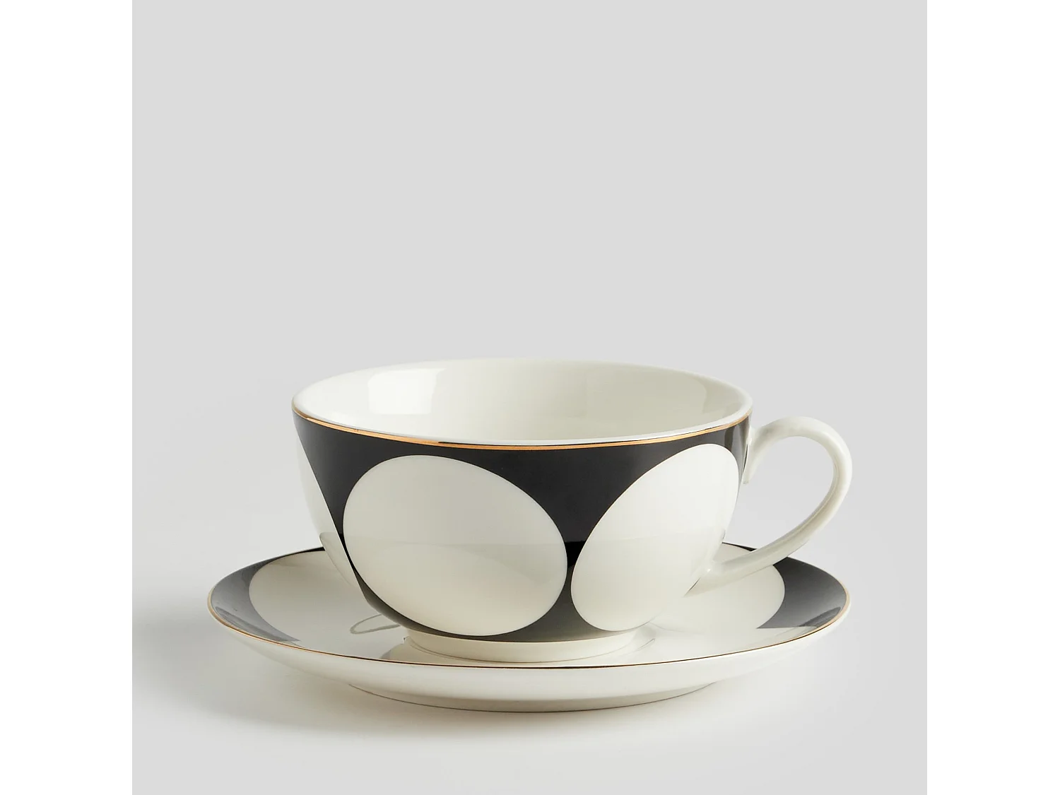 Tasse Avec Soucoupe Genesis Moyen Multicolore 7 x 15