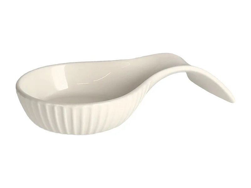Sous-Pot Pour Cuillère Linioso Blanc Moyen 2.5 x 14.5 x 7.9