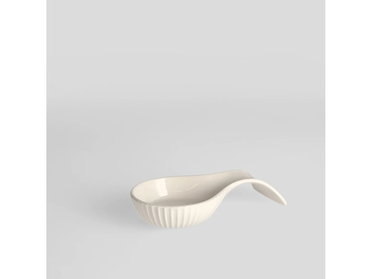 Löffelablage Linioso mittelweiß 2.5 x 14.5 x 7.9