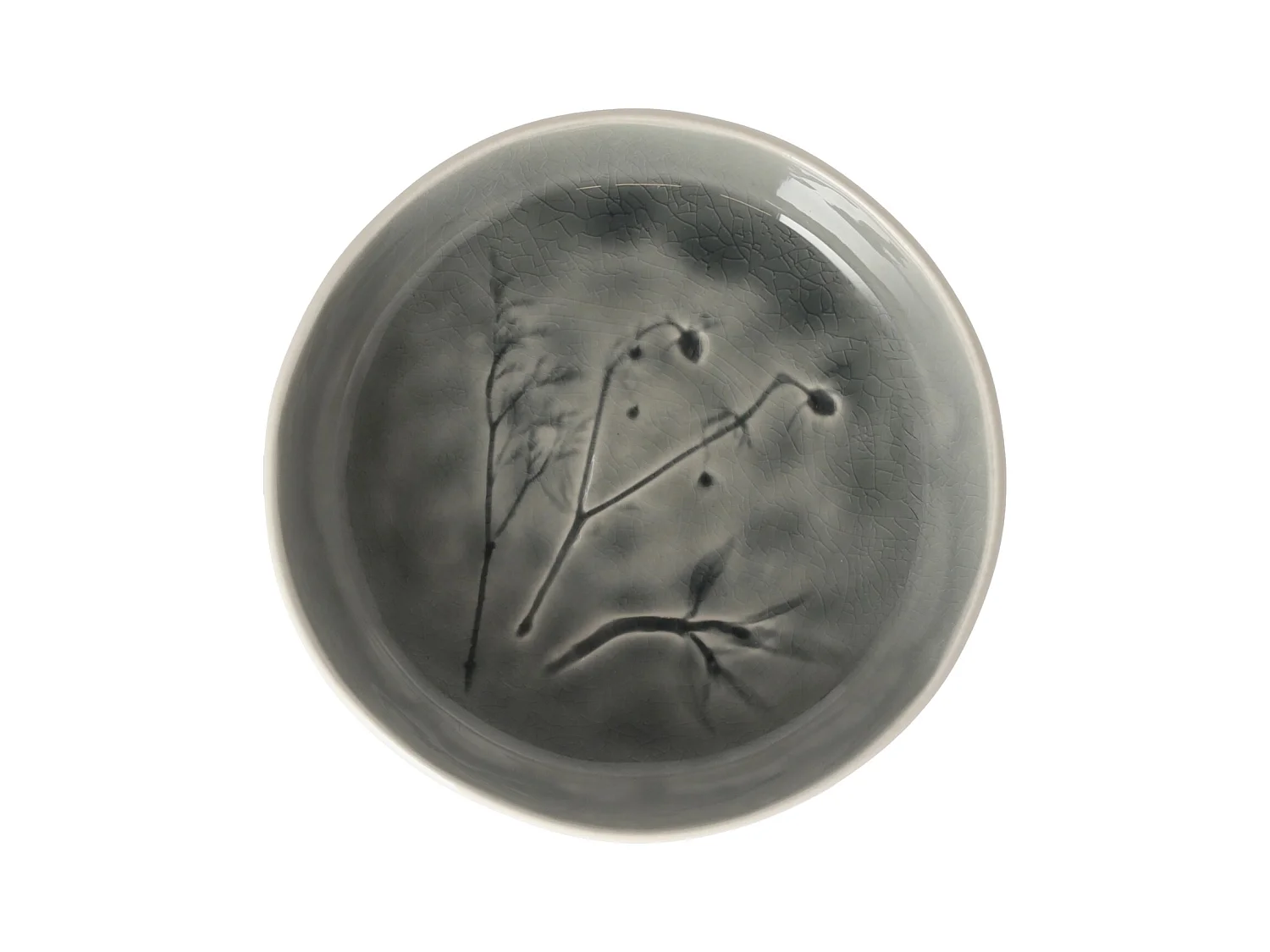 Bol Flisia Gris Moyen 19cm