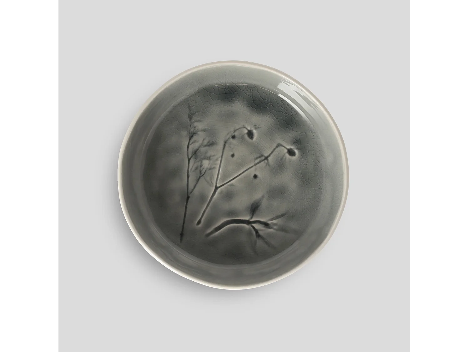 Schale Flisia Mittelgrau 19 cm