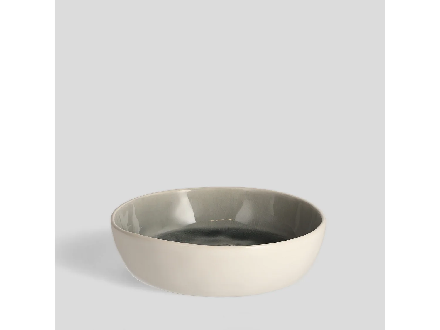 Schale Flisia Mittelgrau 19 cm