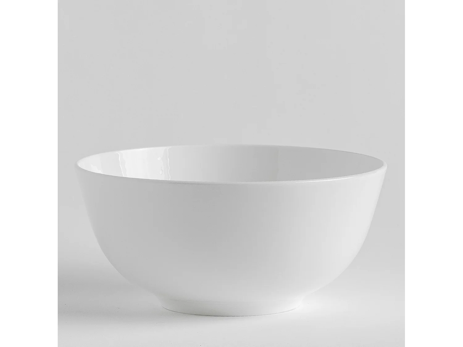 Servierschüssel Bianco mittelweiß 22.7 cm