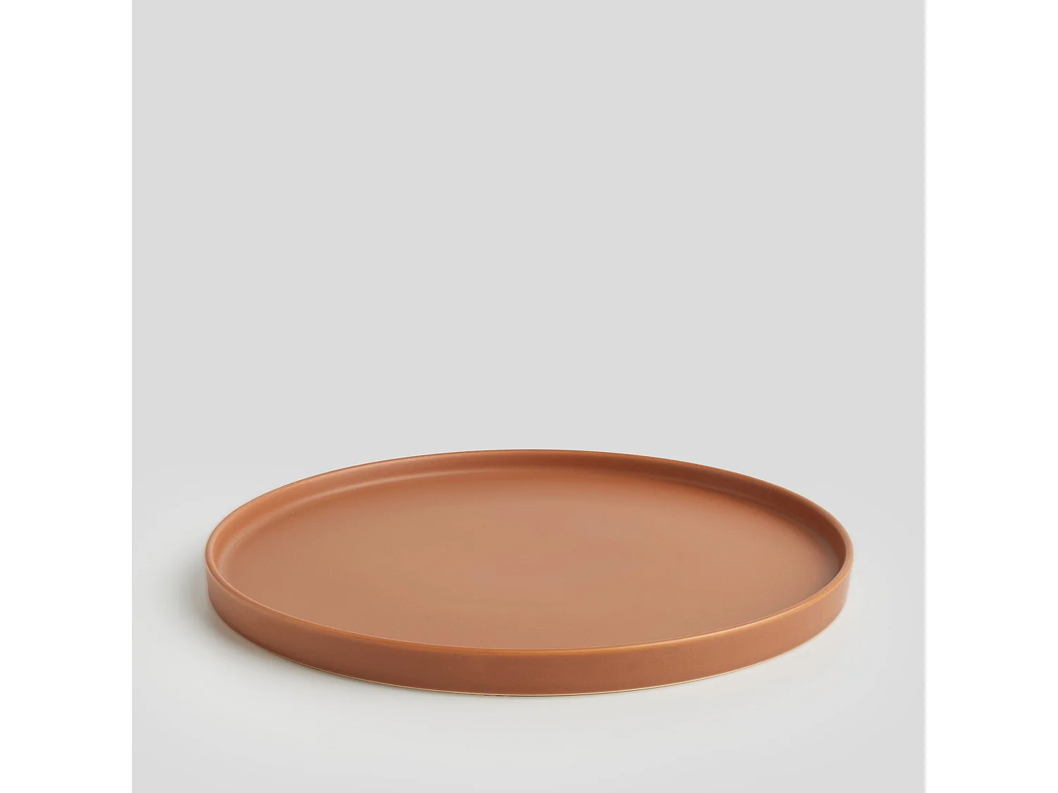 Servierteller Sueno mittelbraun 31.8 cm