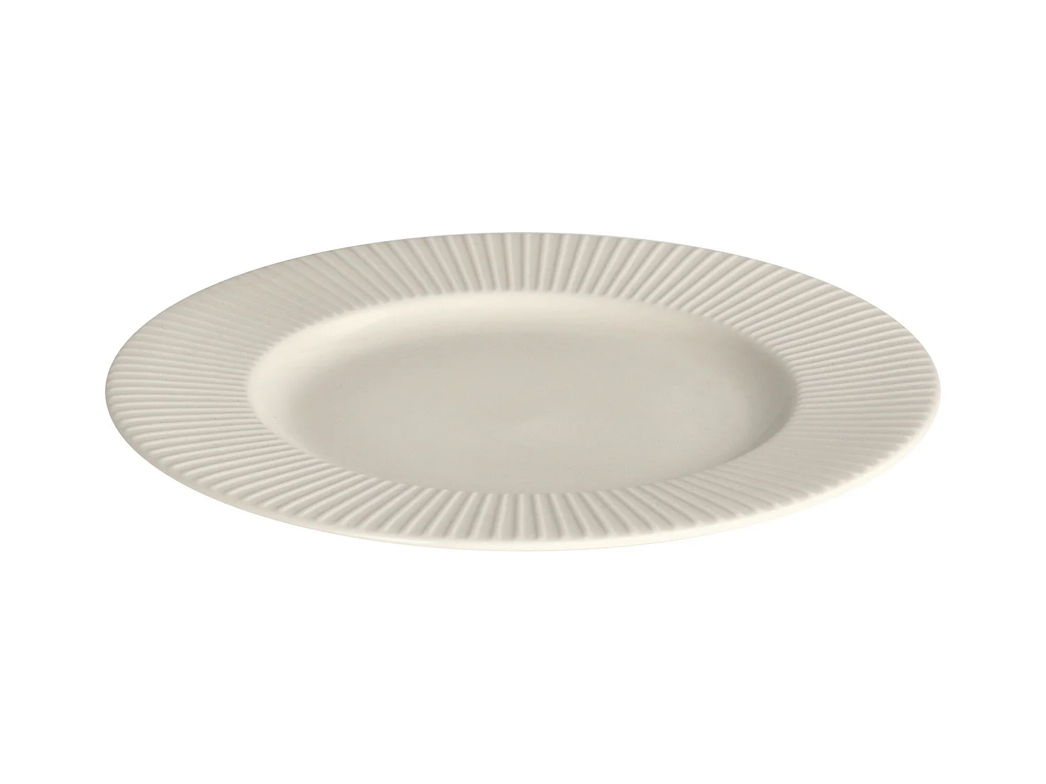 Assiette À Dessert Linioso Blanc Moyen 21.8 cm