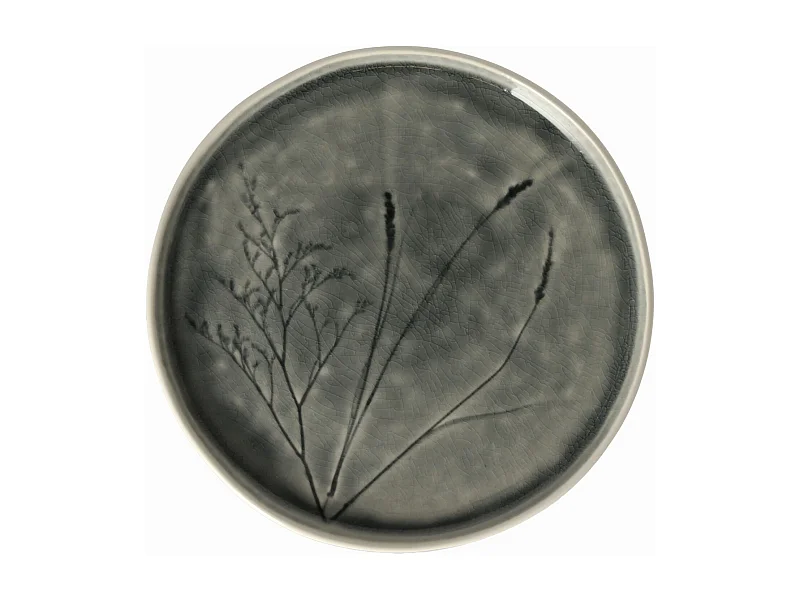 Servierteller Flisia mittelgrau 20cm