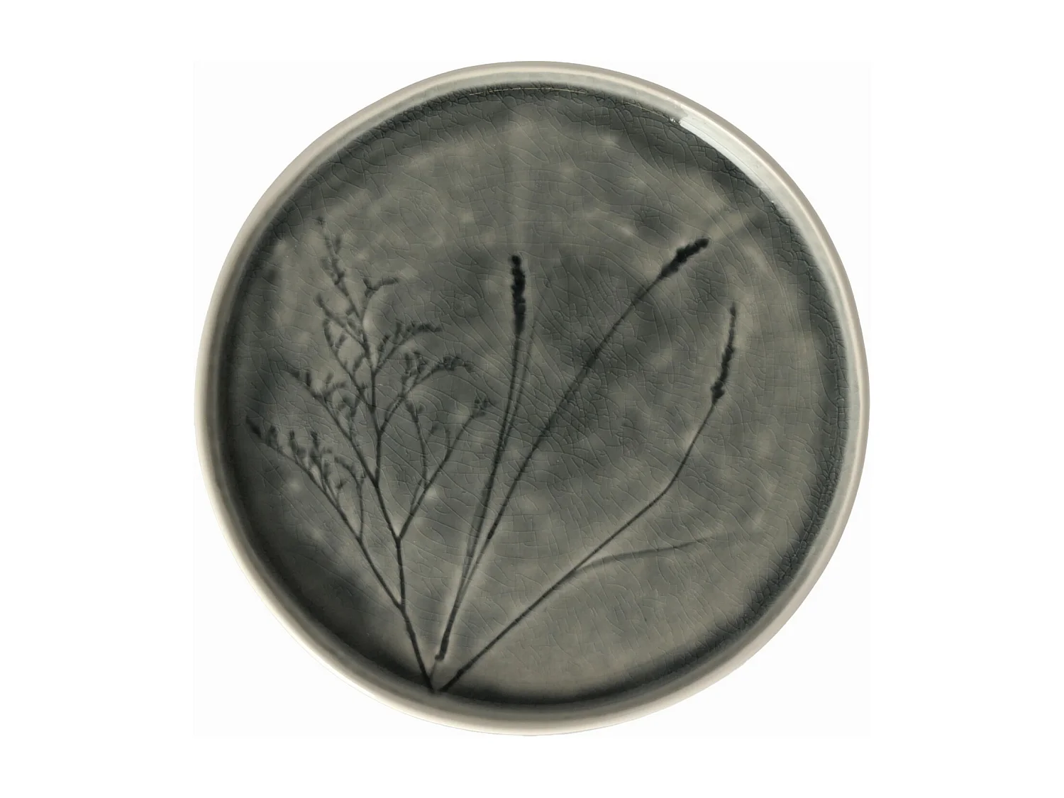 Servierteller Flisia mittelgrau 20cm
