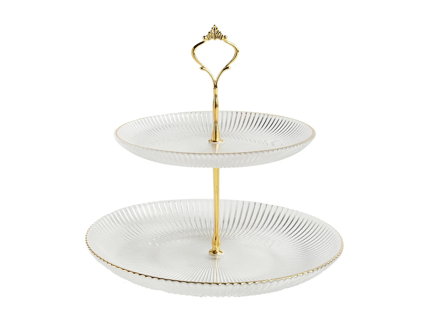 Étagère À Gâteaux Riminis Or Moyen 24 x 27