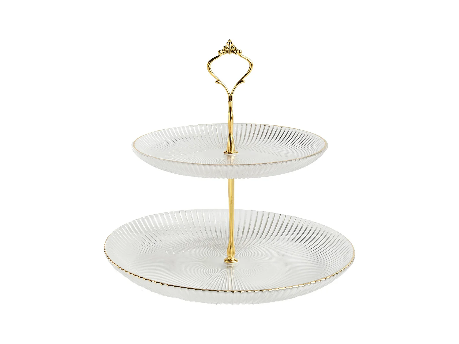 Étagère À Gâteaux Riminis Or Moyen 24 x 27