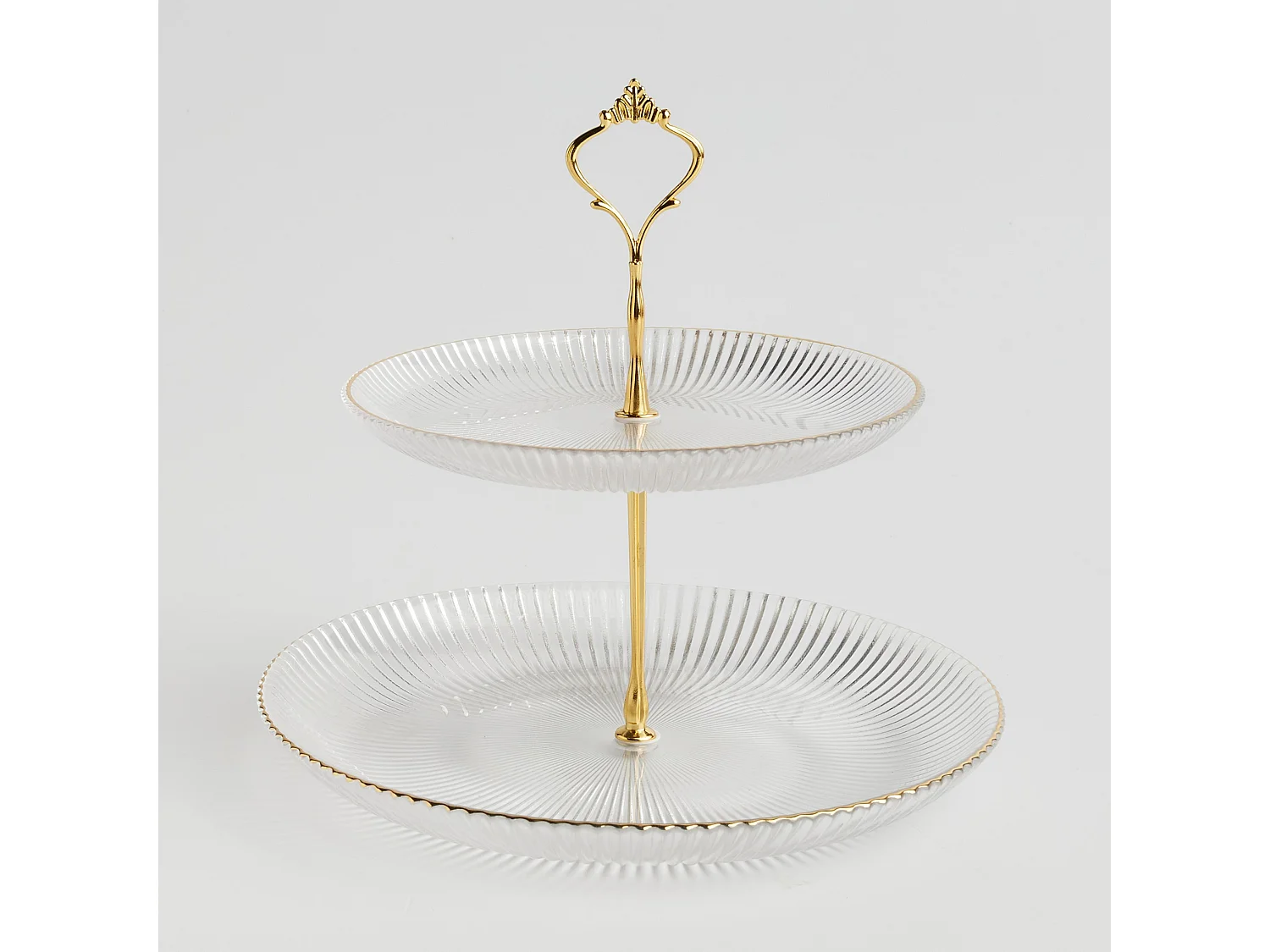 Étagère À Gâteaux Riminis Or Moyen 24 x 27