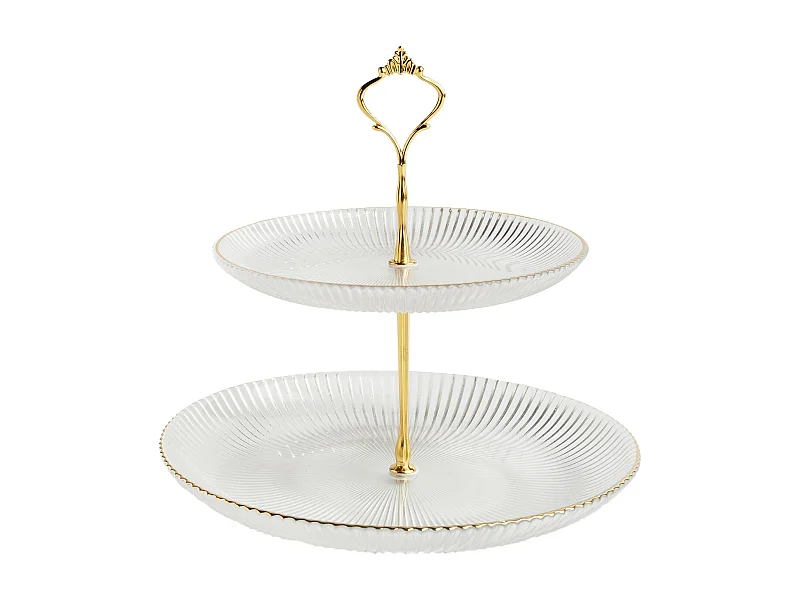 Étagère À Gâteaux Riminis Or Moyen 24 x 27