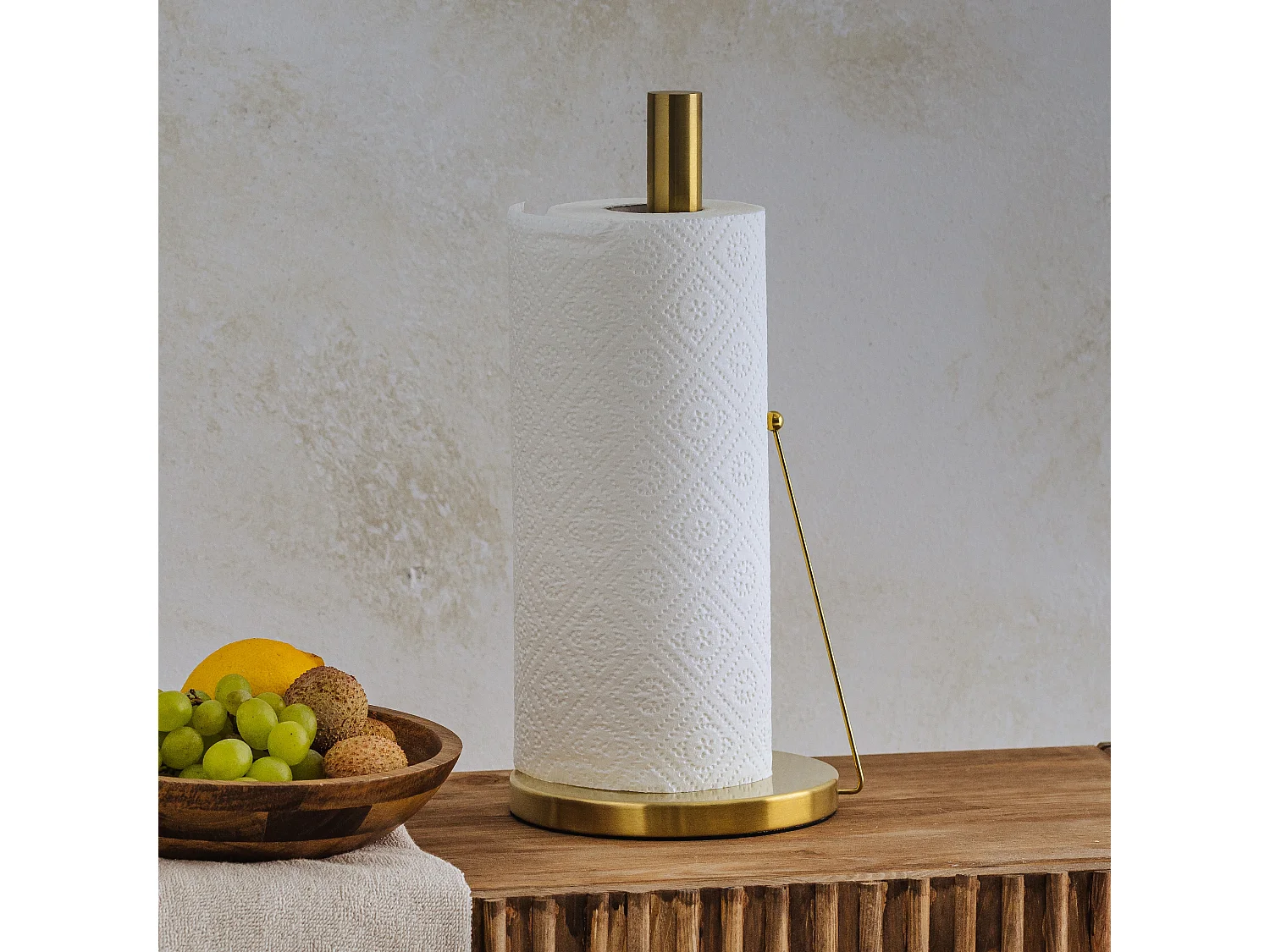 Porte-Papier Papirus Or Moyen 33 x 15