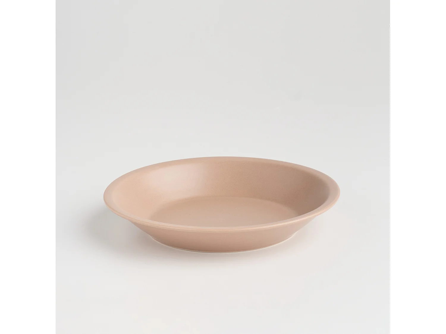 Assiette Creuse Terro Brun Clair 3.8 x 22.8