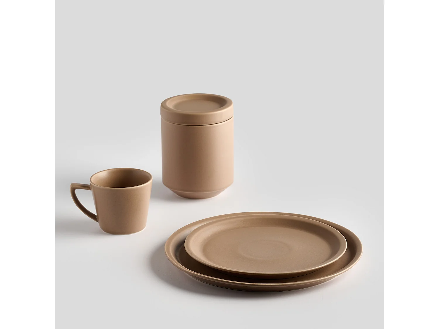 Essteller Terro hellbraun 27 cm