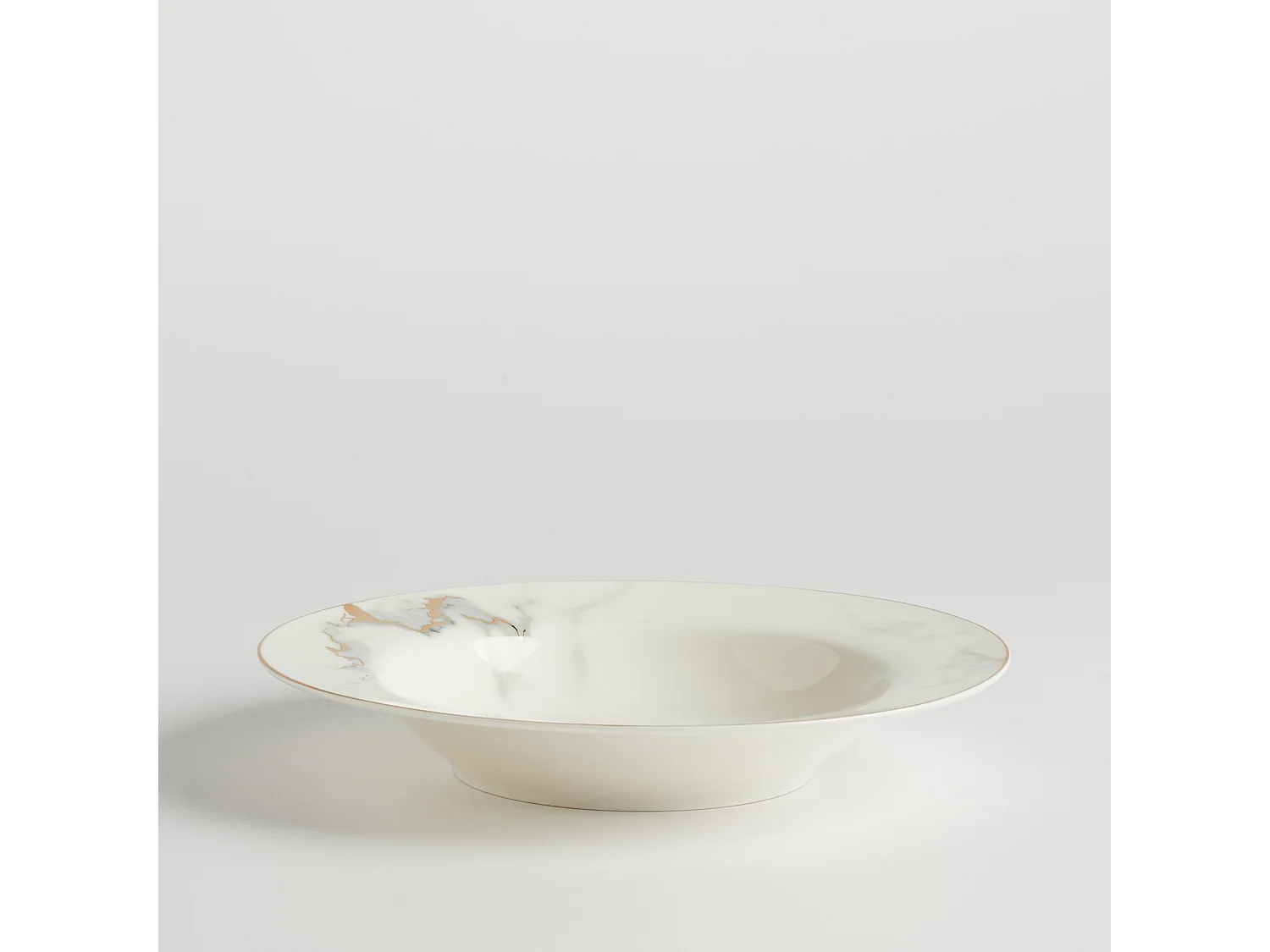Tiefe Platte Marberis 21cm Mittelweiß