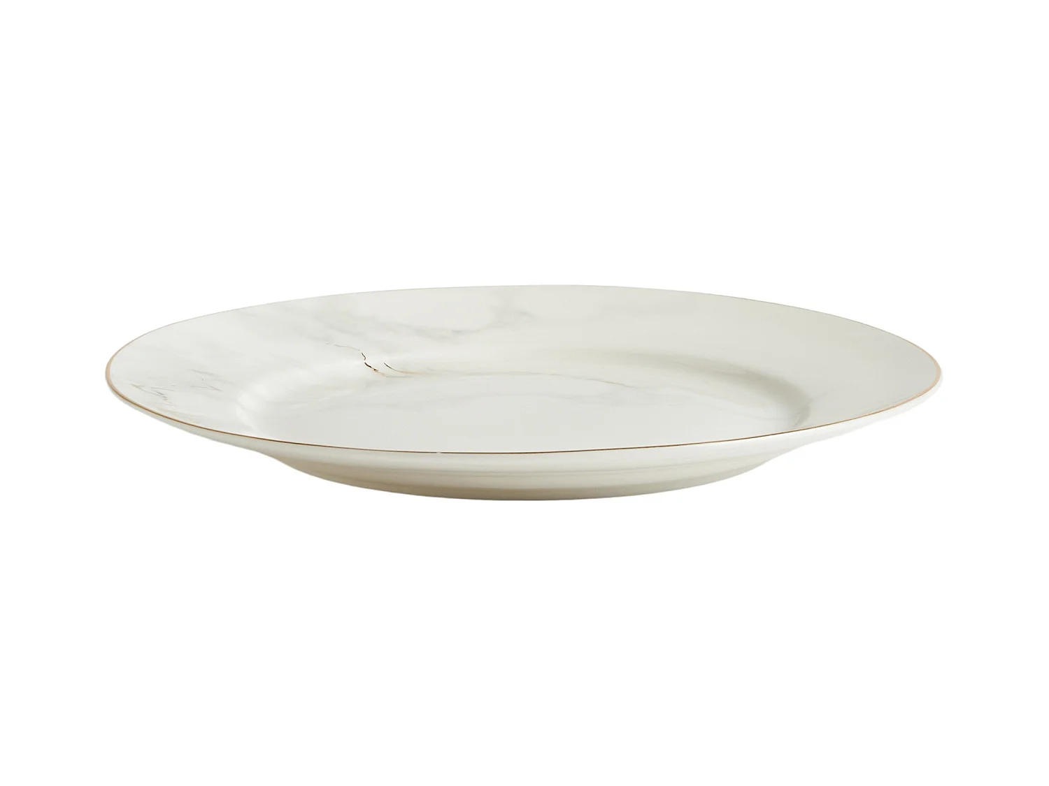 Assiette À Dessert Marberis Blanc Moyen 20.5 cm