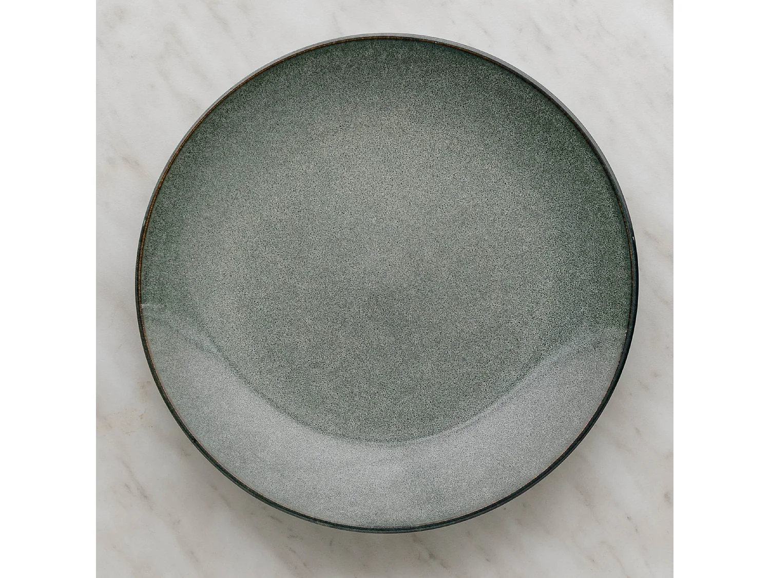 Essteller Dobble mittelgrün 27 cm