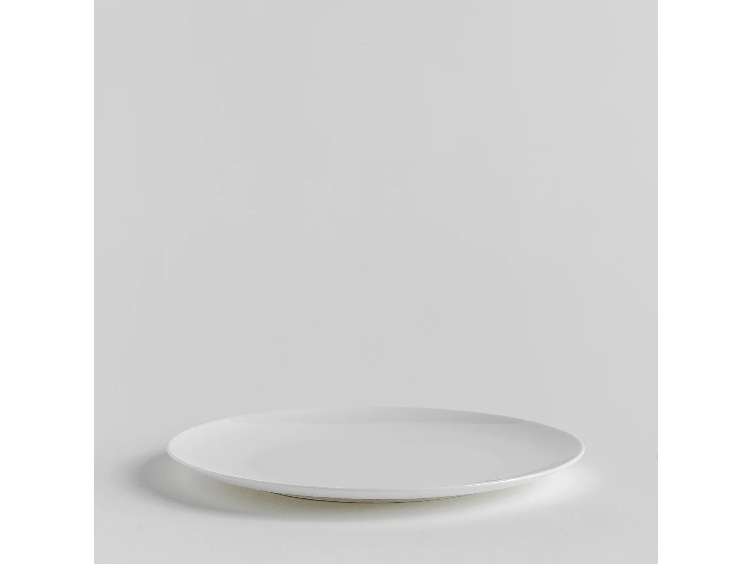 Dessertteller Bianco2 Mittelweiß 23.2 cm