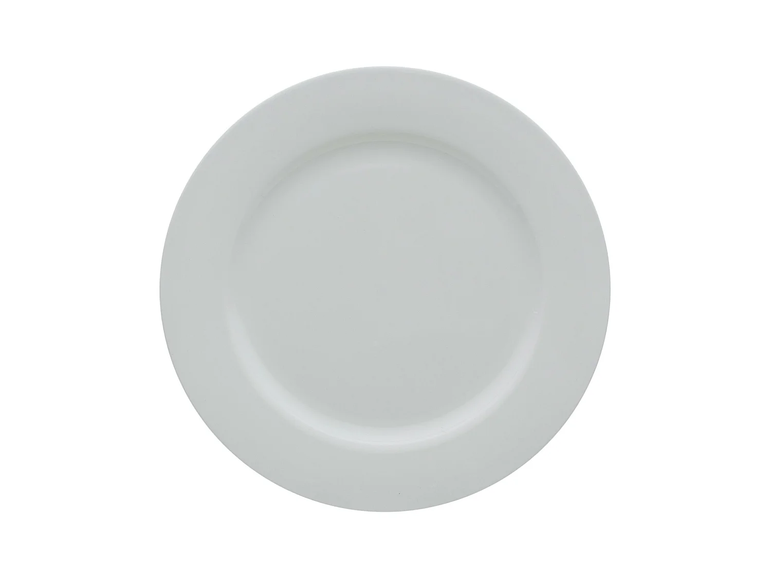 Assiette Plate Bianco 26.1cm Blanc Moyen
