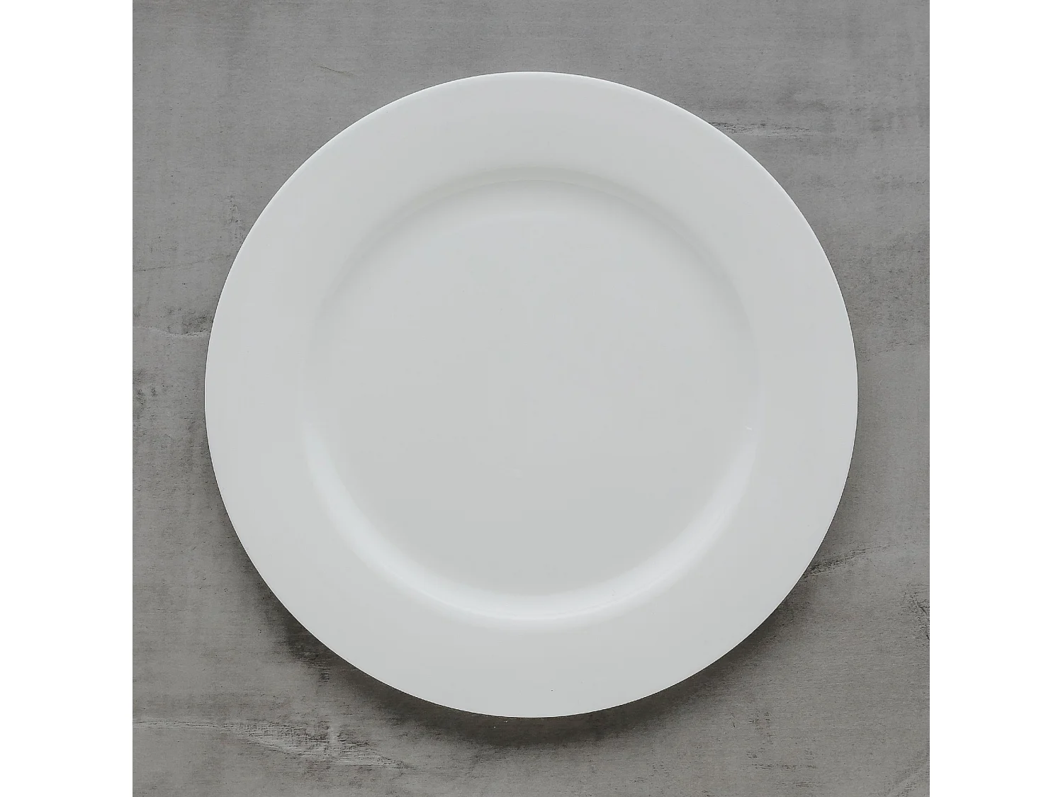 Essteller Bianco Mittelweiß 26.1 cm