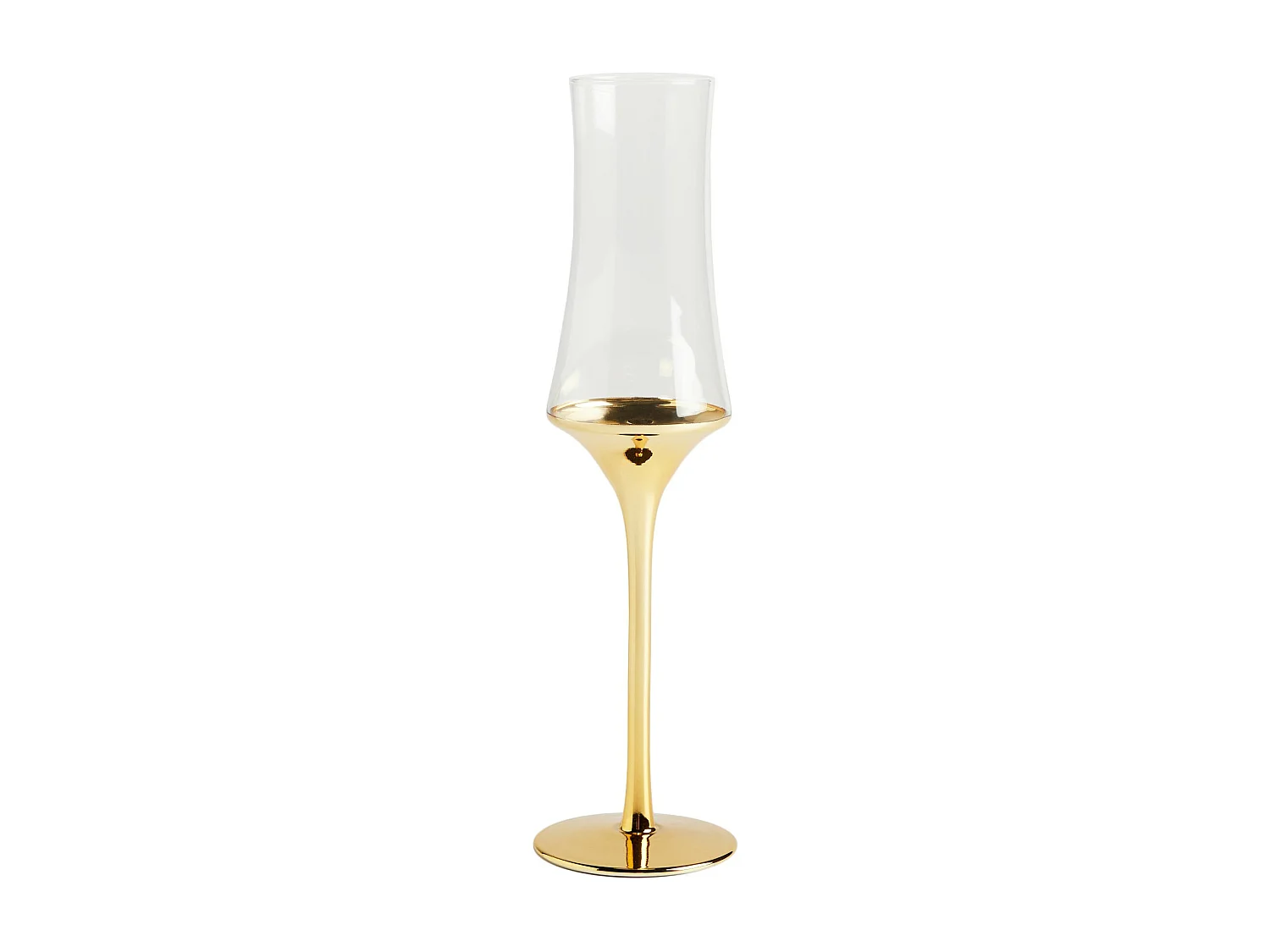 Champagnerglas Helena 220ml Mittleres Gold