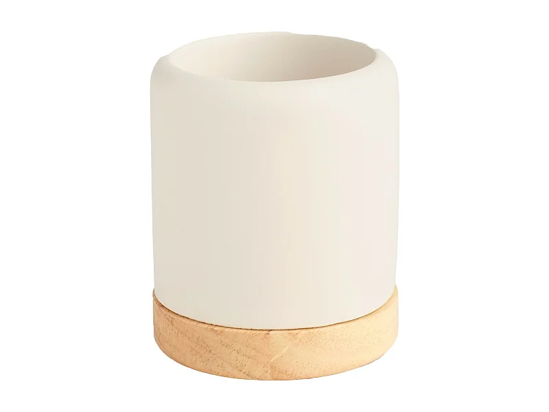 Becher Samana Mittelweiß 10.7 x 8.5