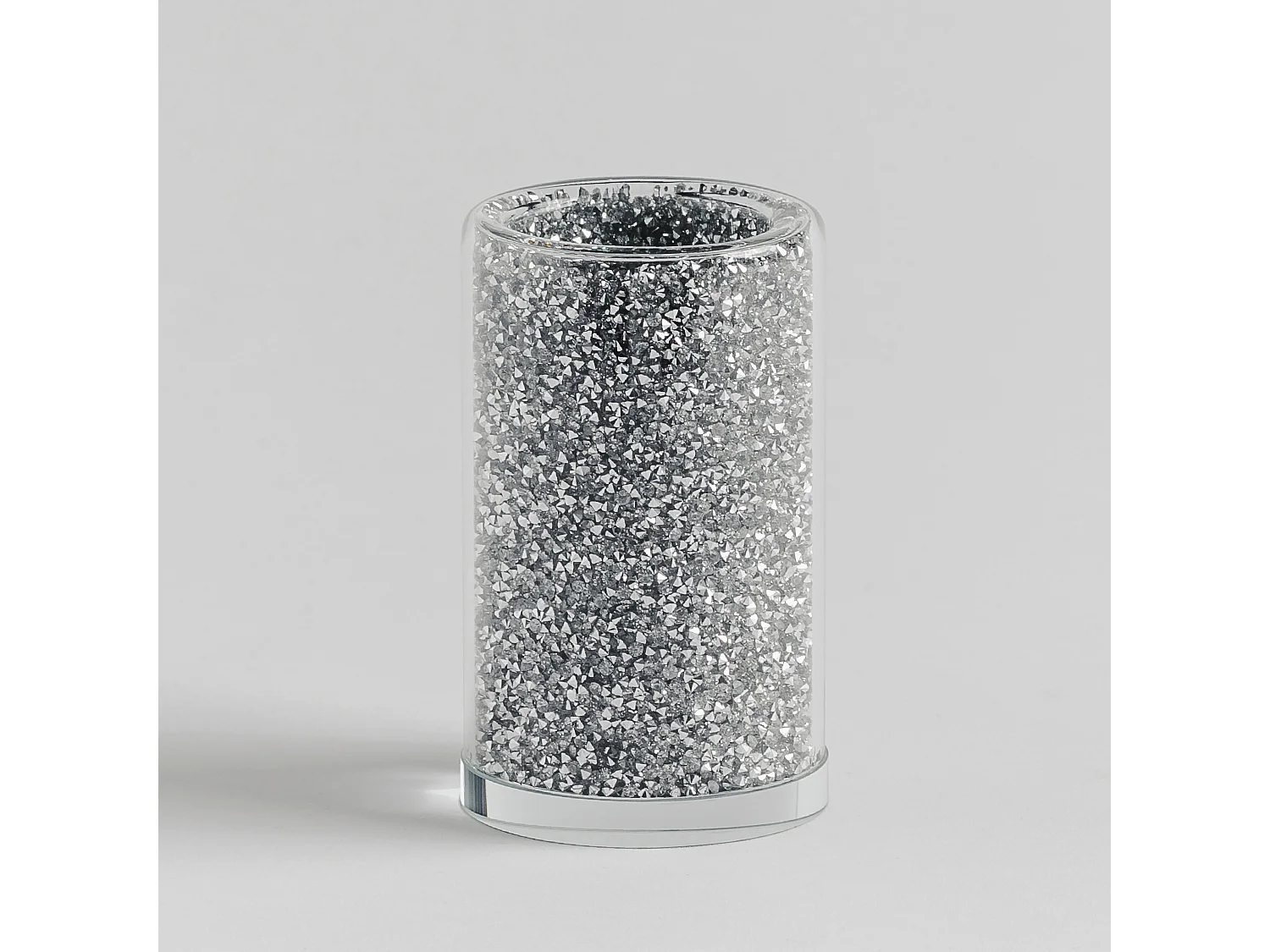 Tasse De Salle De Bain Shinoso Argent Moyen 12.2 x 7