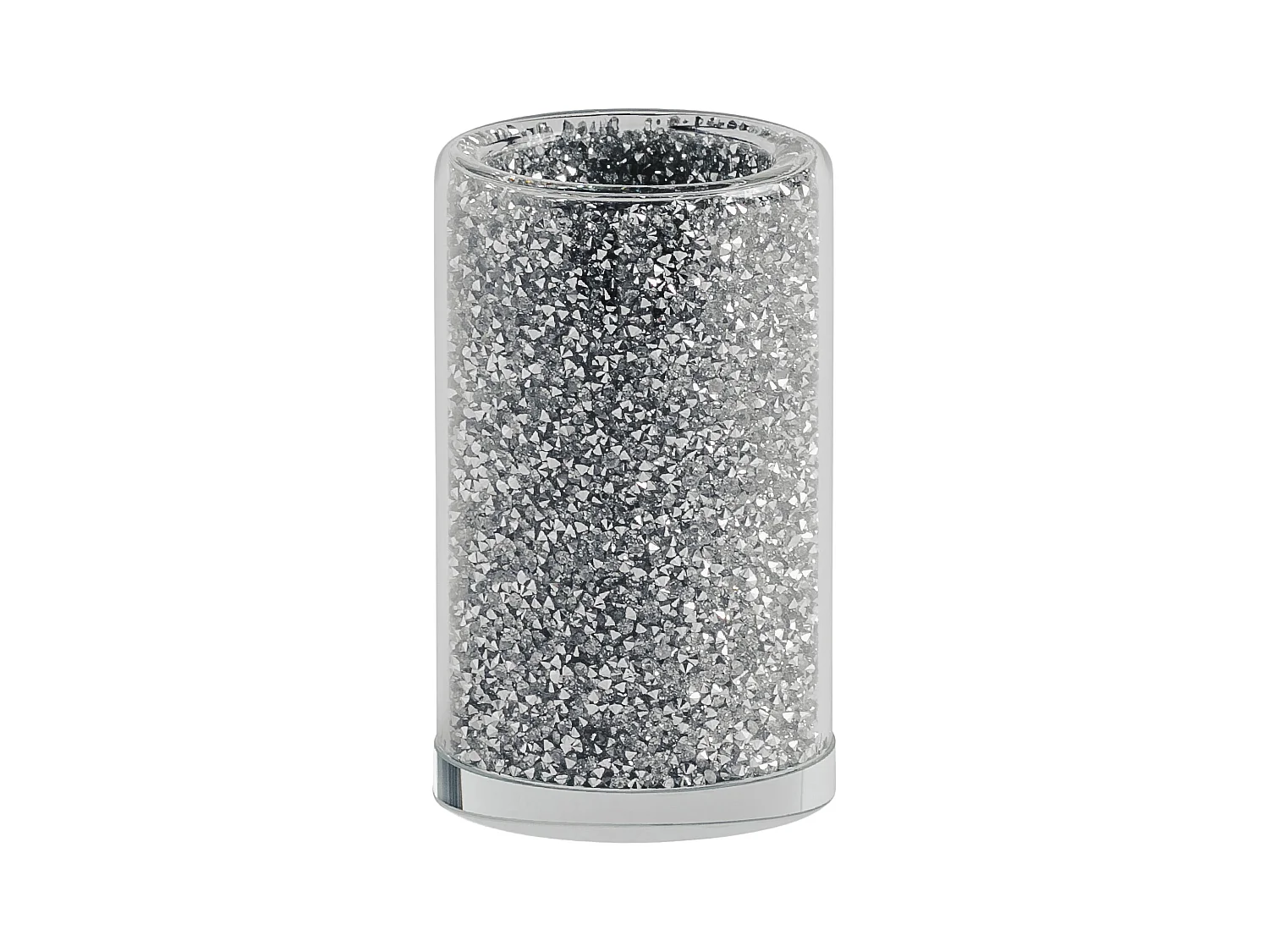 Tasse De Salle De Bain Shinoso Argent Moyen 12.2 x 7