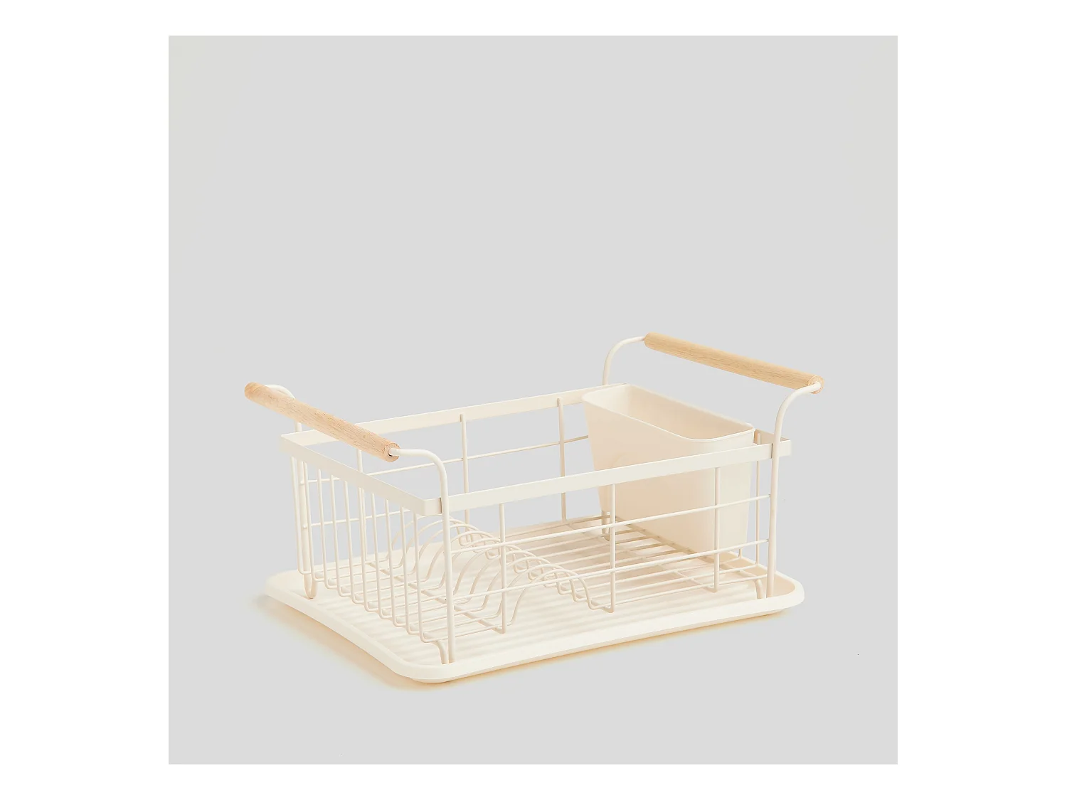 Abtropfgestell Kamina mittelweiß 20 x 29 x 36