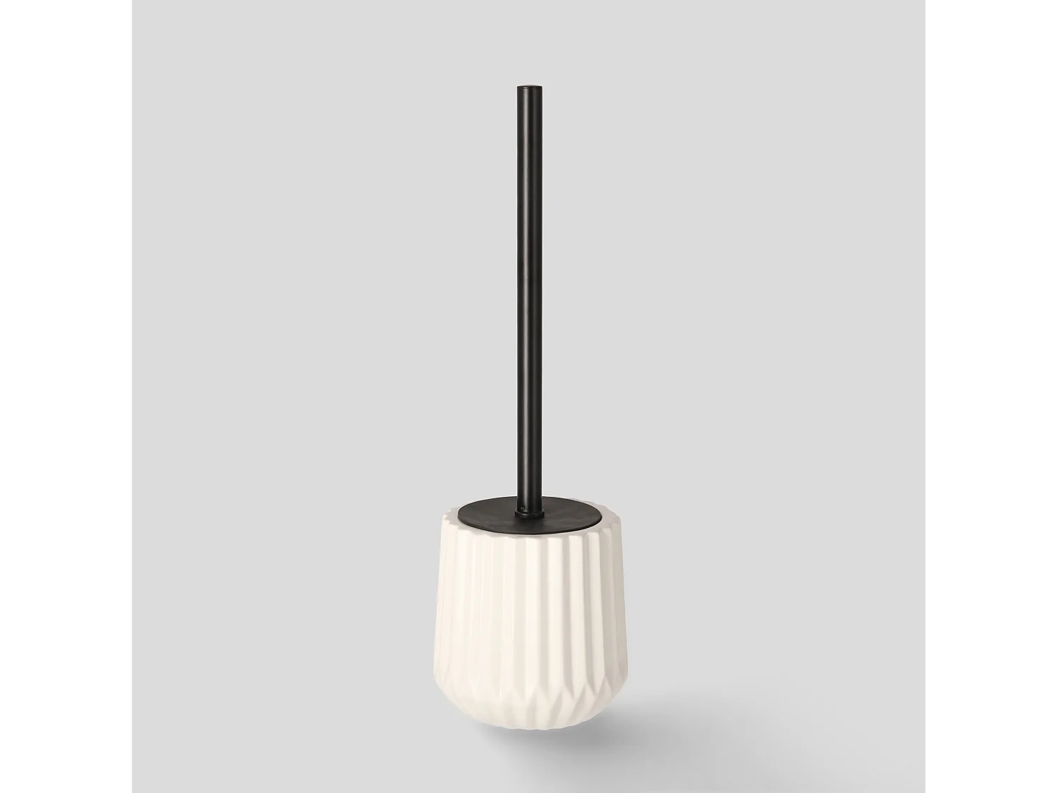 Toilettenbürste Prism Helles Weiß 39 x 11