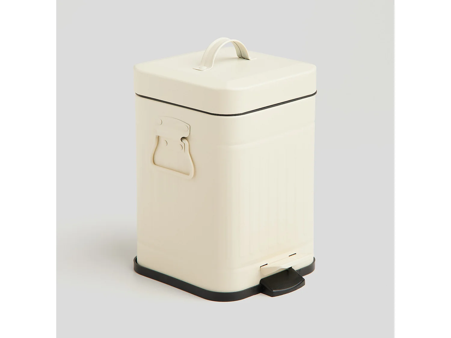 Abfallbehälter Rubbiko mittelweiß 27x15.5x15.5