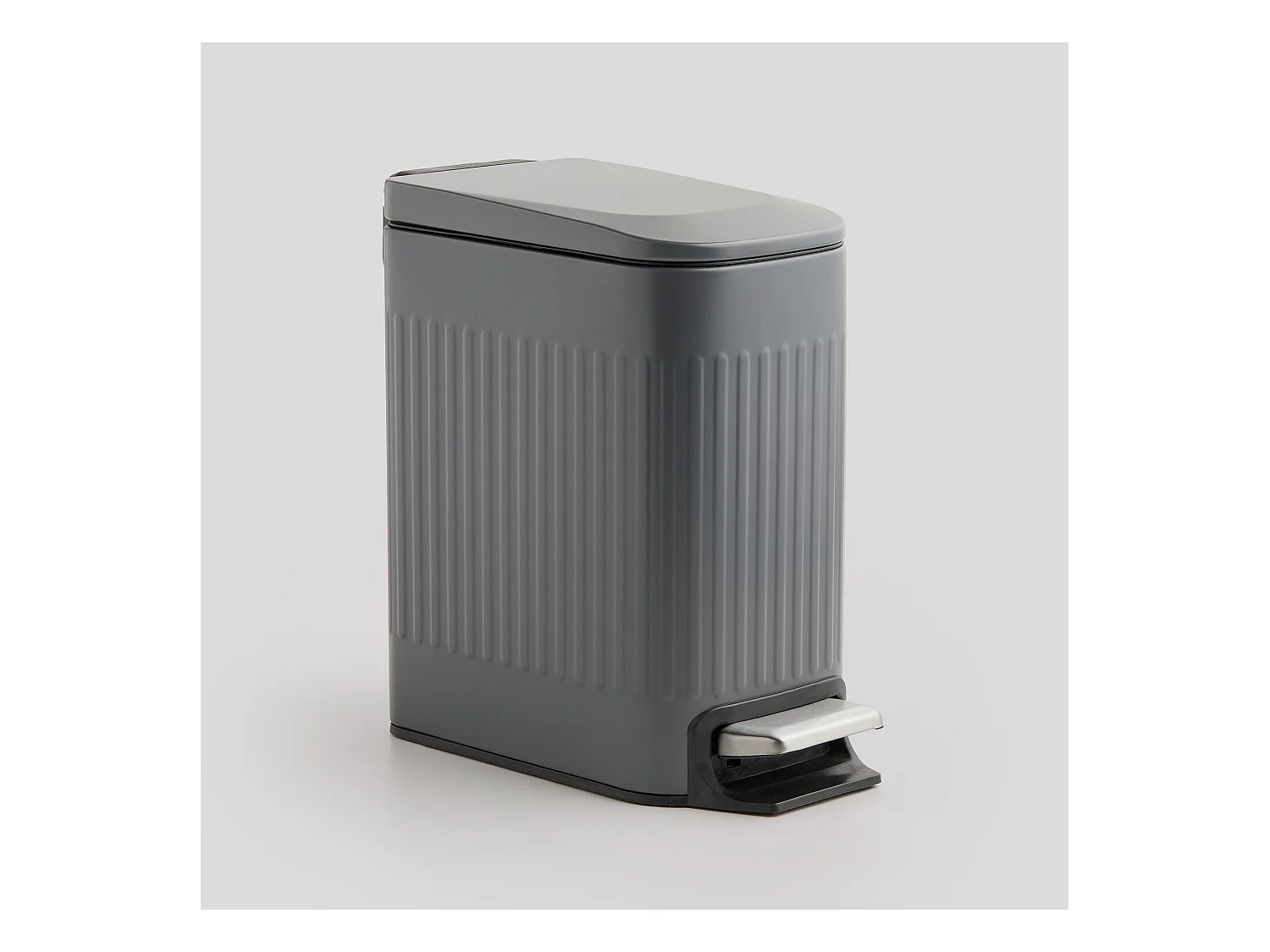 Abfallbehälter Avati dunkelgrau 30.5x15.5x29.5