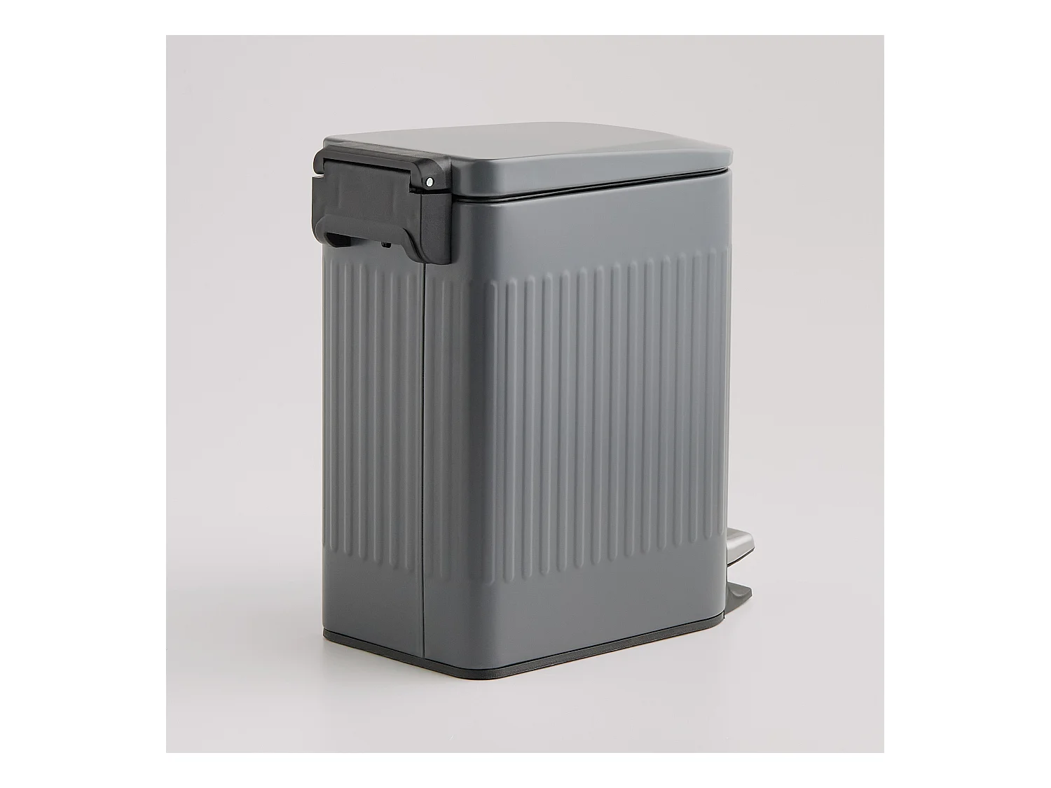 Abfallbehälter Avati dunkelgrau 30.5x15.5x29.5