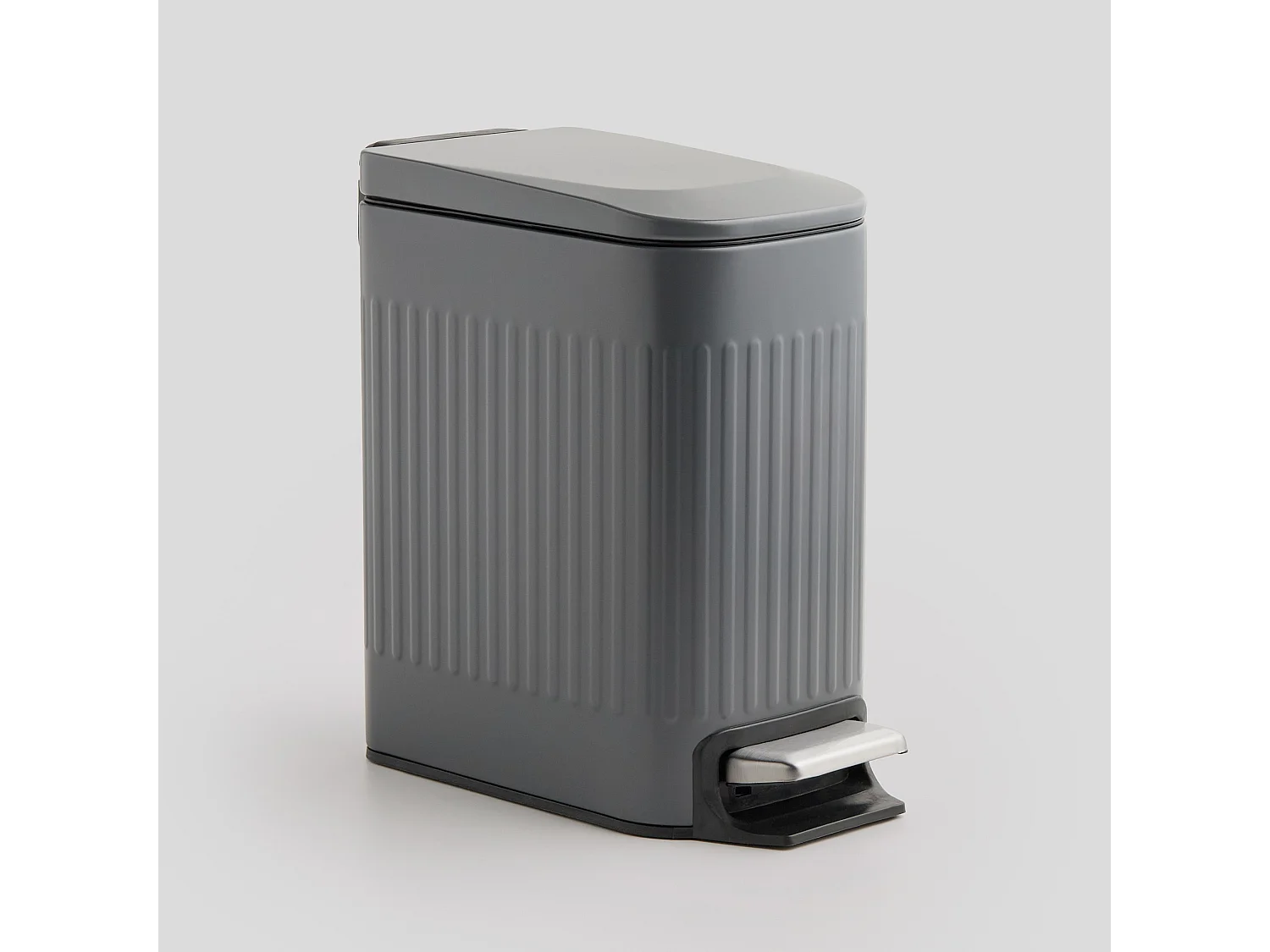 Abfallbehälter Avati dunkelgrau 30.5x15.5x29.5