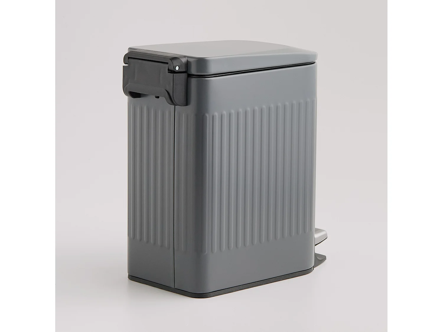 Abfallbehälter Avati dunkelgrau 30.5x15.5x29.5