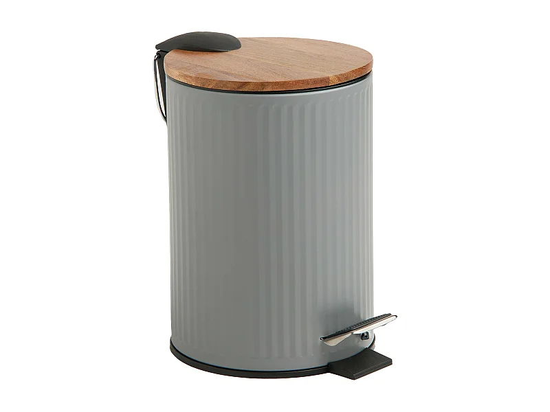 Abfallbehälter Kenema mittelgrau 24.5 x 17