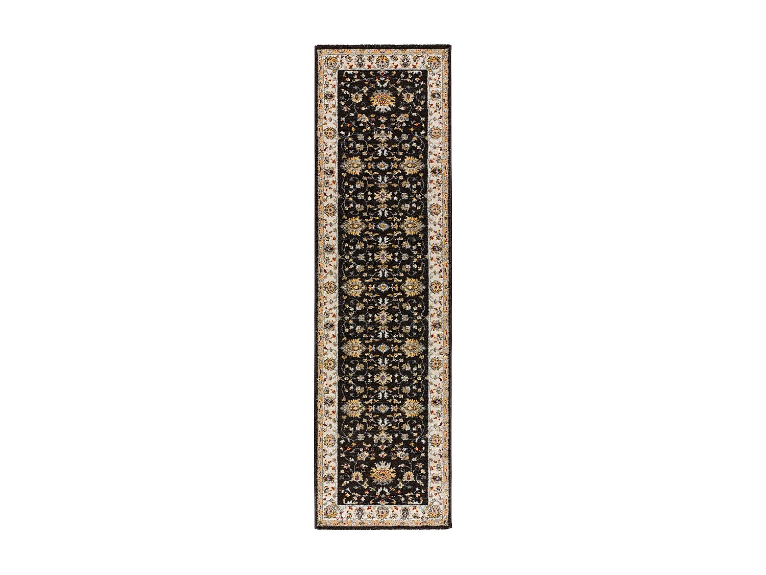 Tapis intérieur - classique - anthracite - 67 x 250 cm - CLASSIC
